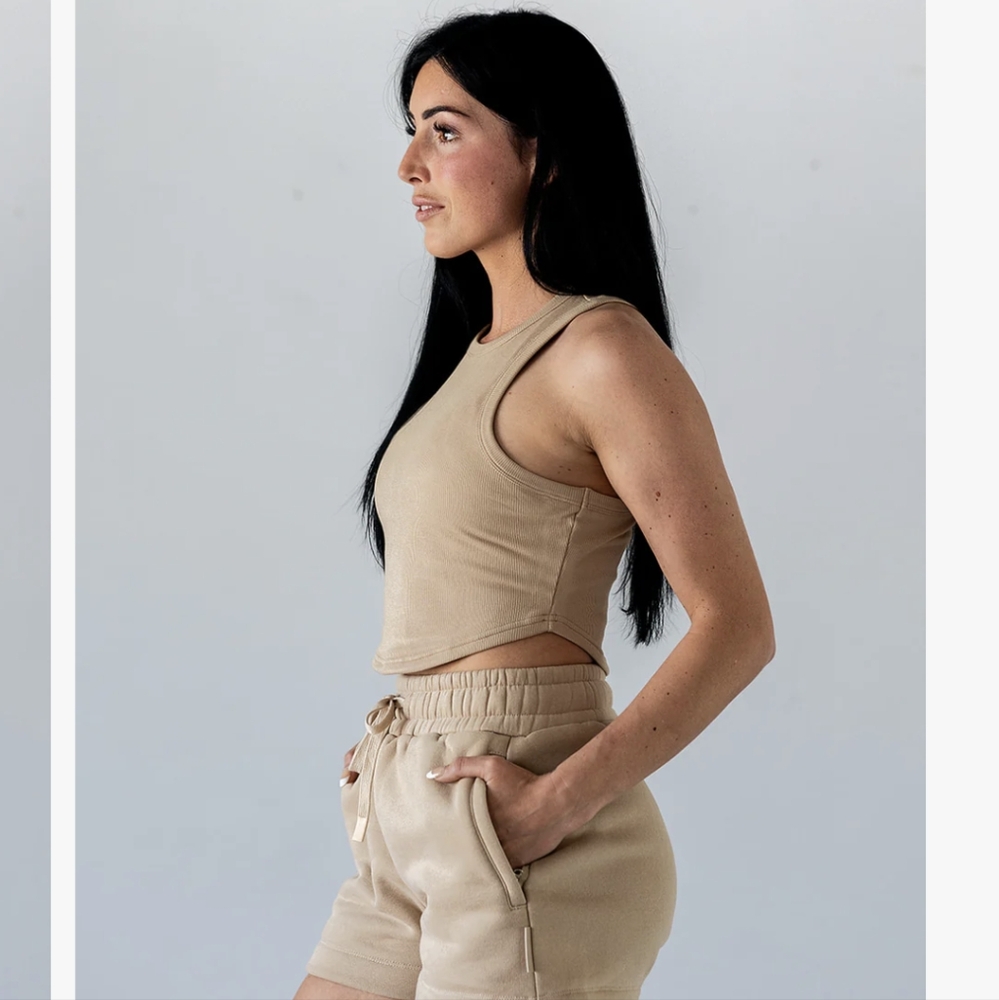 White Apres Actif Tank